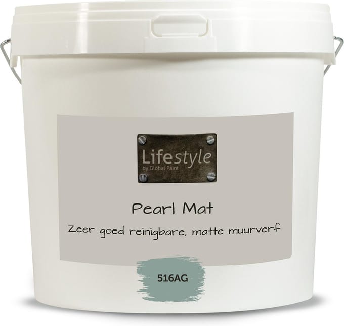 Lifestyle Pearl Mat - Extra reinigbare muurverf - 516AG - 10 liter