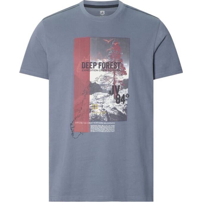 T-shirt MELFES blauw