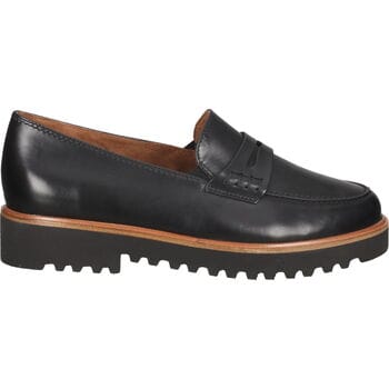 Paul Green Mocassins - Paul Green brush calf black mocassin