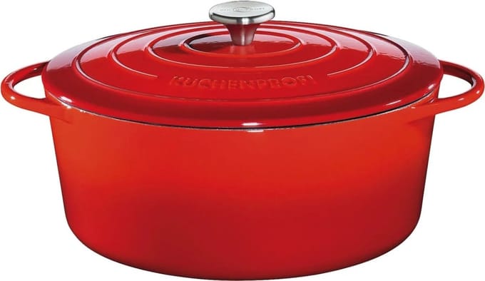 Kuchen Profi - Braadpan gietijzer - 33cm - ovaal
