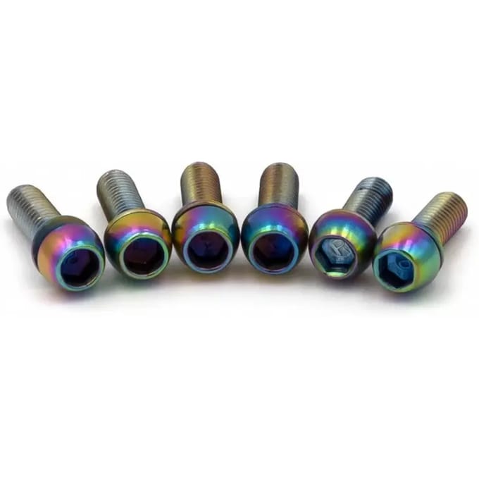 Set van 6 stengelschroeven Title ST1 Oil Slick