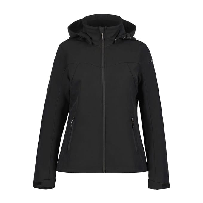 ICEPEAK BRENHAM Vrouwen Outdoorjas ZWART