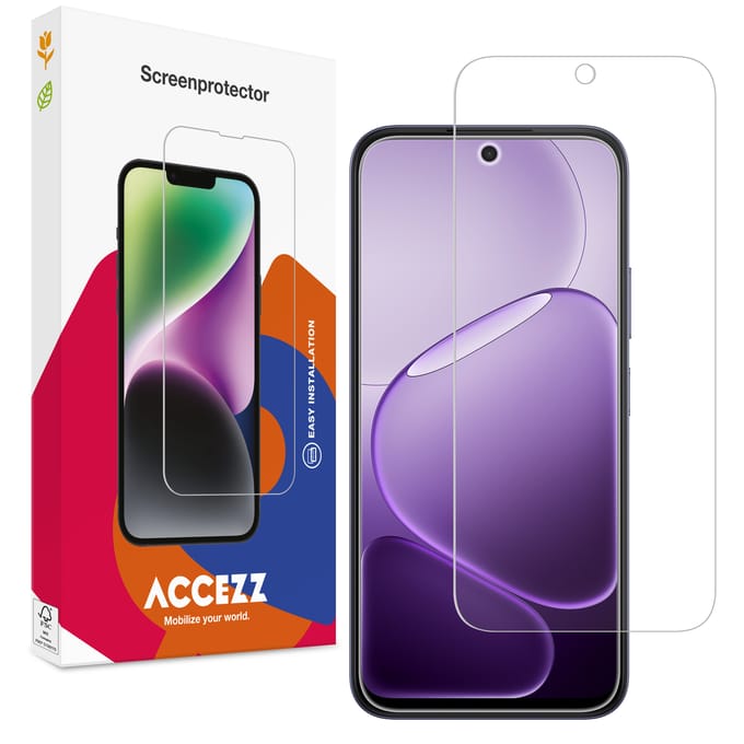 Accezz Screen Protector - Geschikt voor Oppo A6 (5G) - Gehard Glas Screenprotector