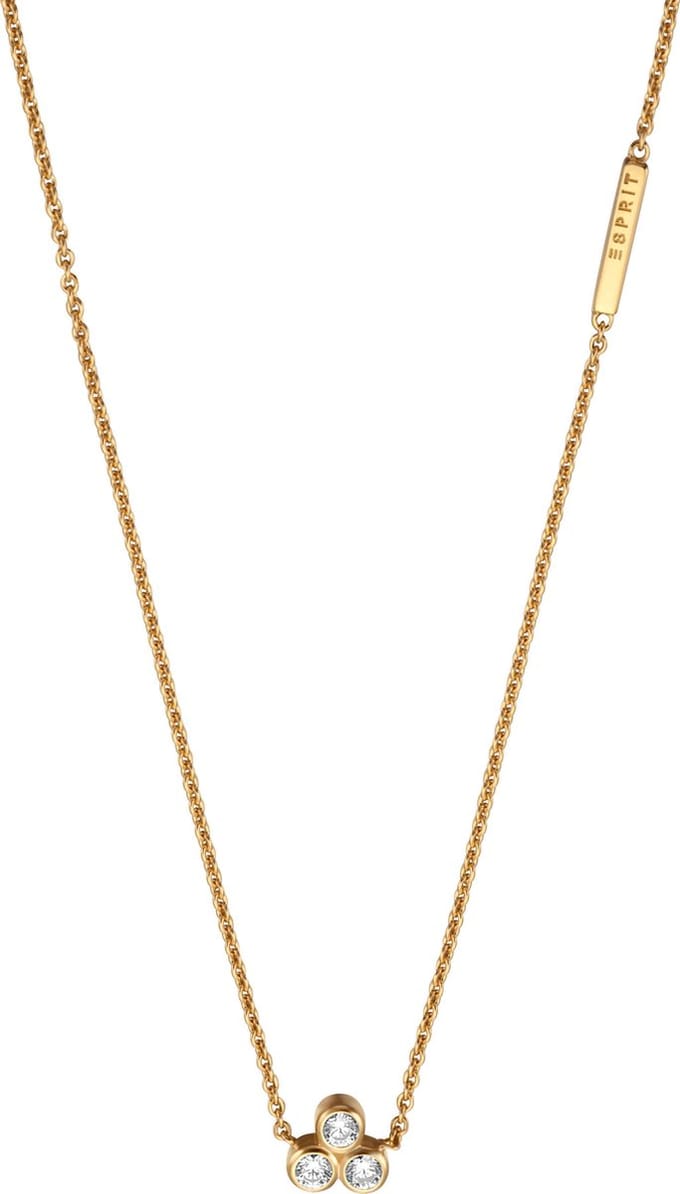 Esprit ESNL00191242 Play Collier - Zilver geelgoudverguld - Goudkleurig