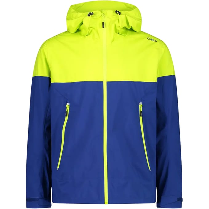 Cmp Fix Hood 32z6507 Softshelljack Geel,Blauw XL Man