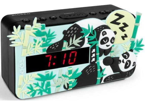 BigBen Interactive Wekker met 3D Panda cover en geluidseffecten Horloges en klokken