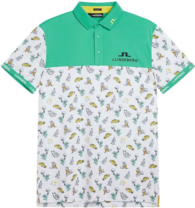 J.lindeberg Jeff Pga Korte Mouw Poloshirt Wit S Man