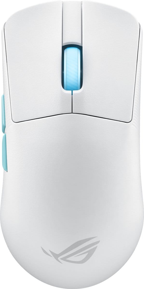 ASUS ROG Harpe Ace Aim Lab Edition muis Ambidextrous RF Wireless + Bluetooth + USB Type-C Opto-mechanisch 36000 DPI