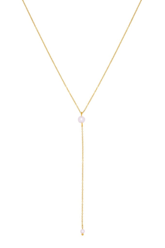 Chic by Lirette - Ketting 2 Waterparels - Goud