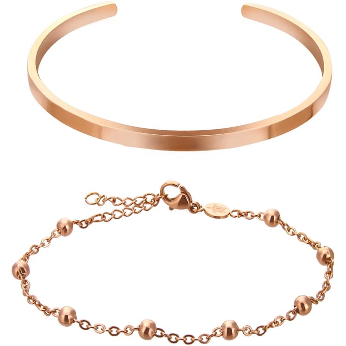 Set van 2 damesarmbanden Amelia Parker Rustle