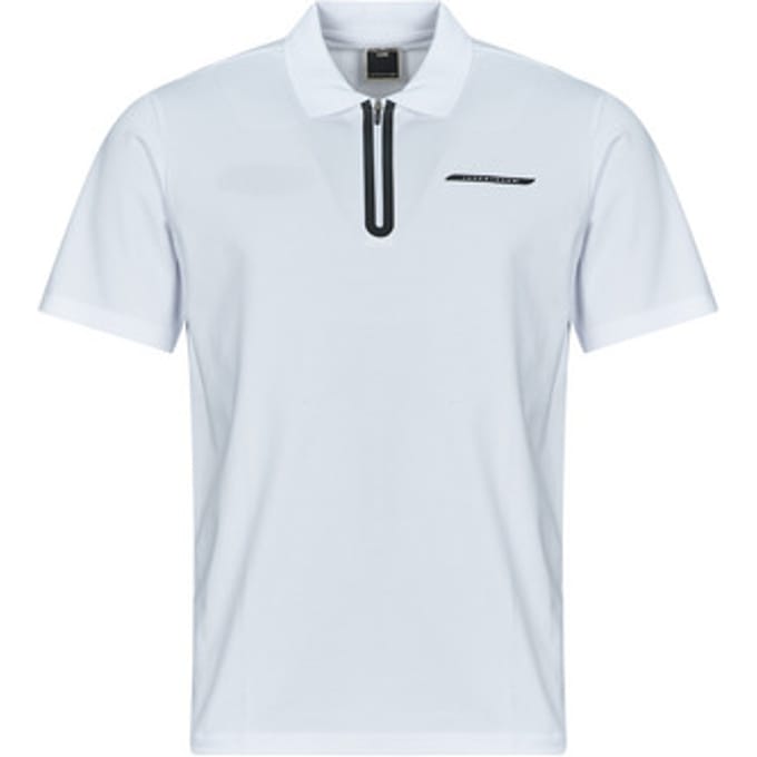 Jack & Jones Core Fusion Pique Zip Polo Heren - Maat M