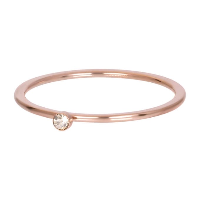 iXXXi invulring Blond Flare 1 Stone Crystal R03907 (1MM)