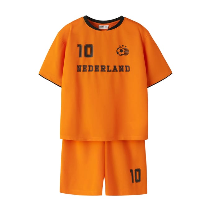 Maillot et Short Ensemble Name It Pays-Bas Coupe du Monde 2026 Enfants