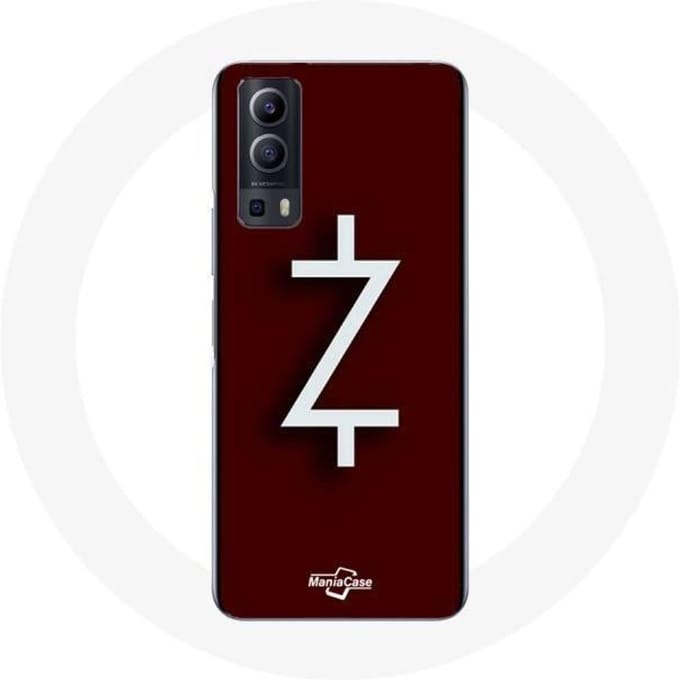 Coque - Vivo - Y72 - Souple - Logo Z Ozark Saison 4 - Rouge et Blanc blanc