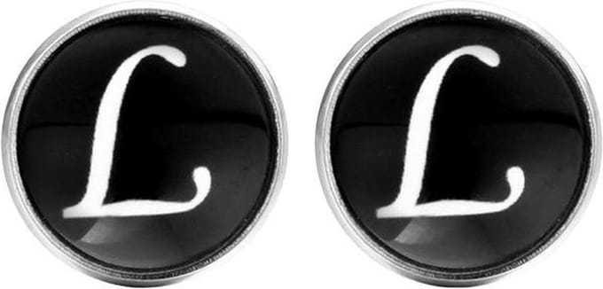Fako Bijoux - Manchetknopen - Alfabet - Letter L