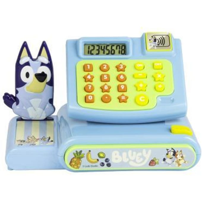 Bluey Cash Register with accessories