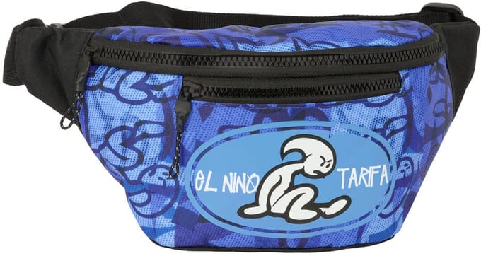 Heuptas El Niño Roller Blauw Zwart 23 x 12 x 9 cm