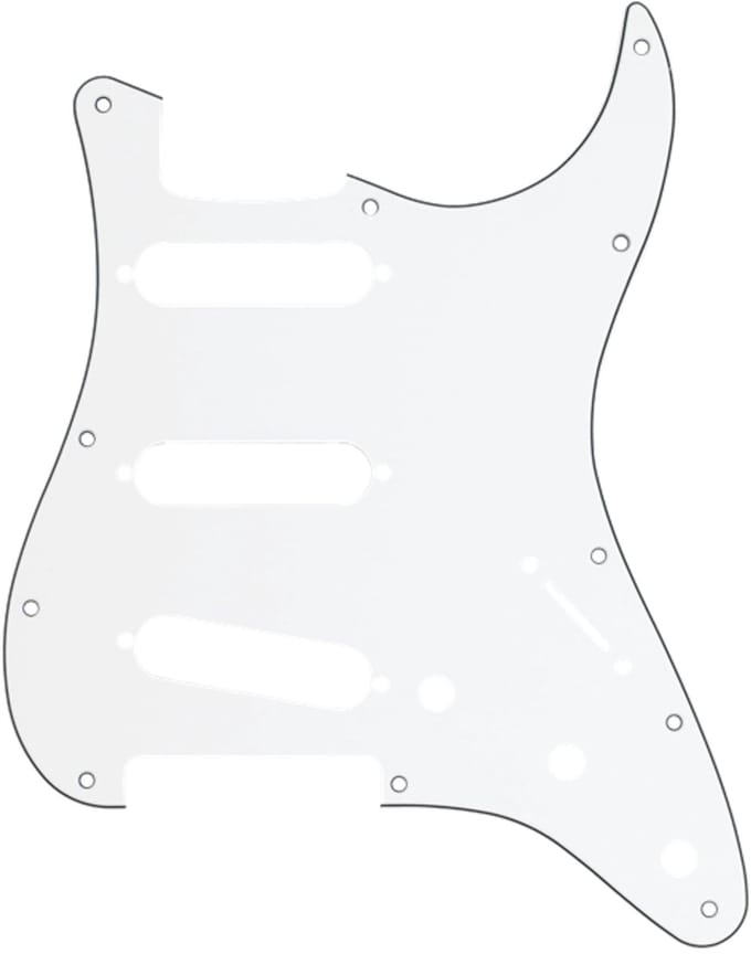 Fender Modern Style Pickguard Strat wit 3-Ply 11-Hole - Pickguard