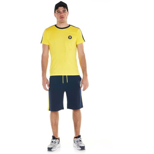 T-shirt Korte Mouw Leone 1947 Man Set + Bermuda Academy 1947