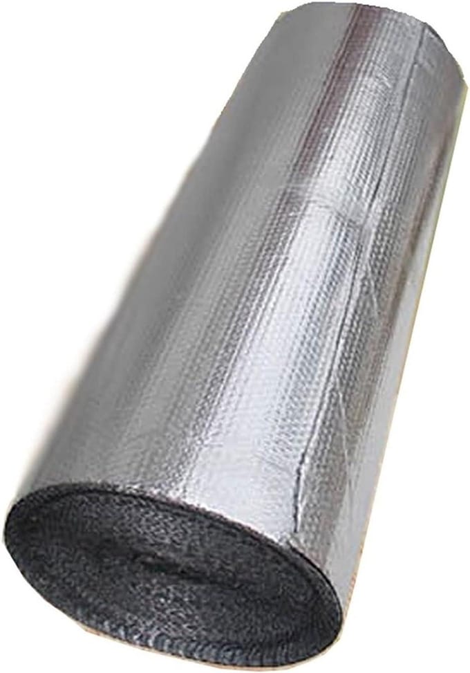 Radiator Reflector Folie - Isolatie Roll - Energie Besparen - Dubbele Aluminium Bubble - N.v.t. - Zilver