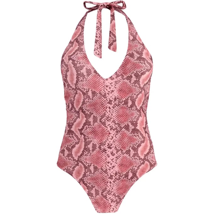 Barts Keona Halter One Piece pink Dames Badpak - Maat 36
