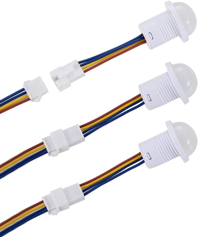 Infrarood Bewegingssensor Schakelaar 3 Stuks voor Binnen - 110V/220V PIR Sensoren