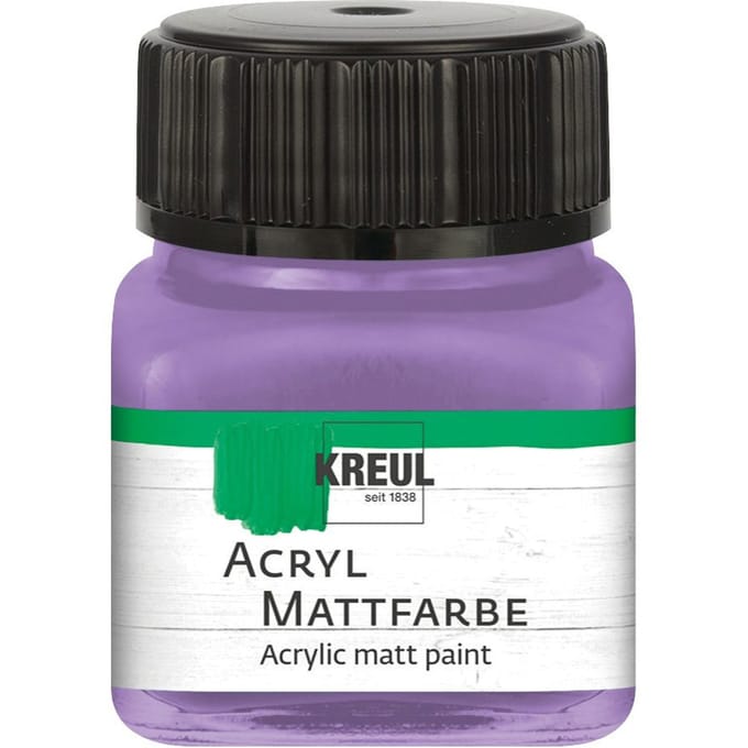 KREUL acryl matte verf, 20 ml - Lila