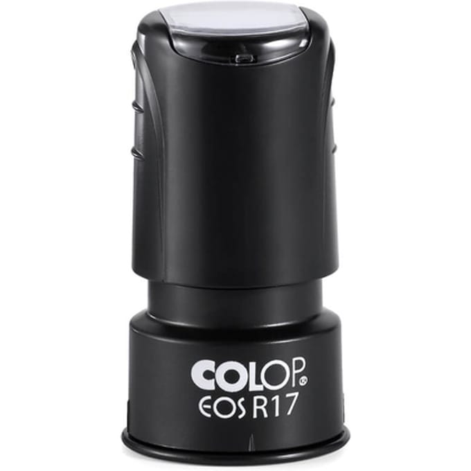 Tekststempel Colop EOS R 17 personaliseerbaar met stempelplaat