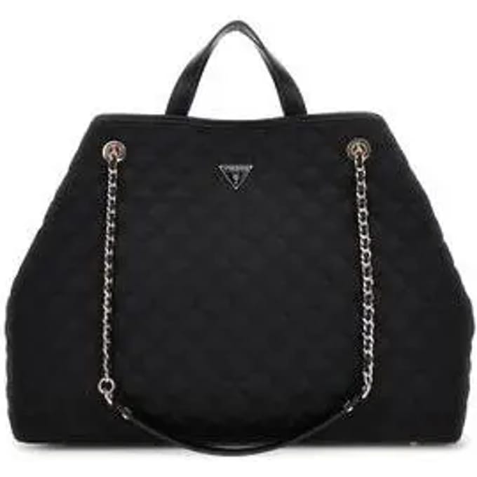 GUESS Shopper Schoudertas Giully II Large 2 In 1 Tote Bag Black Zwart