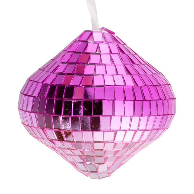 HomeBound by KY | Kersthanger Discobal Fuchsia/roze | kersthanger | feestdecoratie