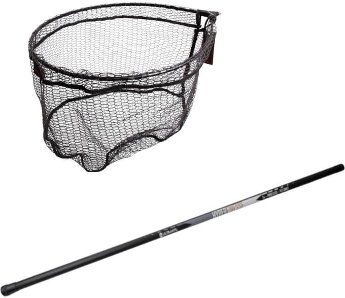 Ultimate Hyper Finesse Handle 4,00m Tele + Ultimate Coarse Fishing Net 50x40cm - Schepnet