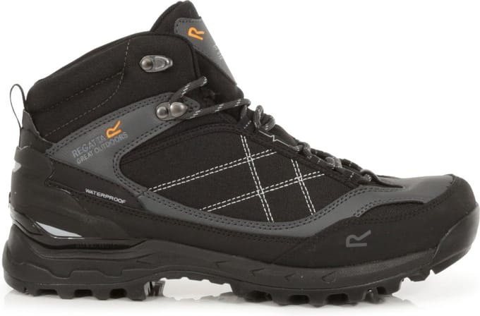 De Samaris Pro Middelhoge Wandelschoenen - Heren - Waterdicht - Ademend - Zwart
