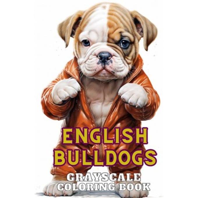 English Bulldogs - Nori Art Coloring