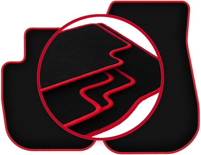 CARLUX-RED automatten voor: BMW Z4 G29 0 (2019-2022)