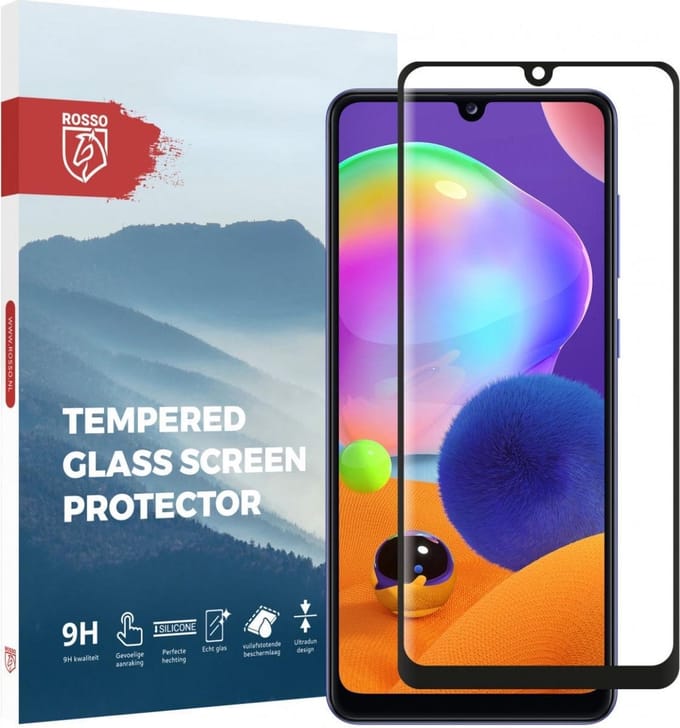 Rosso 9H Tempered Glass Screen Protector Geschikt voor Samsung Galaxy A31 / A32 4G