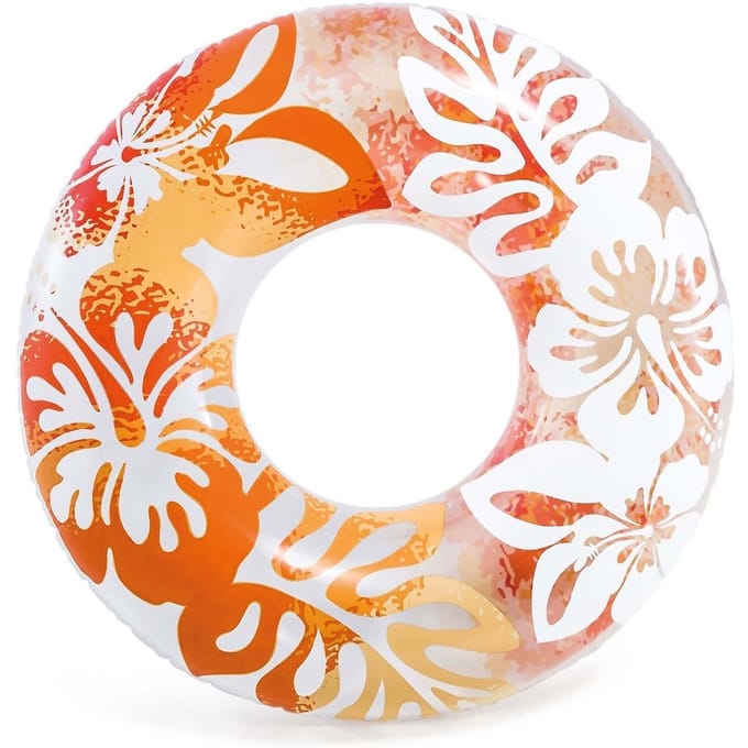 Intex Zwemring Print Transparant 91cm 3ass