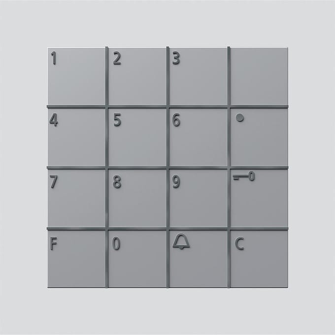 Siedle Com 611-02 Sm Code Lock Module - 200036514-00