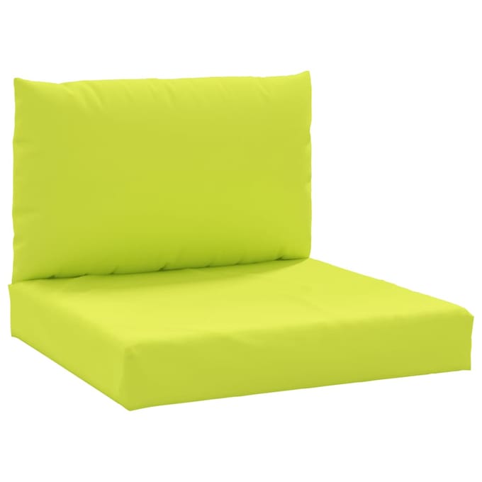 vidaXL - Palletkussens - 2 - st - oxford - stof - heldergroen