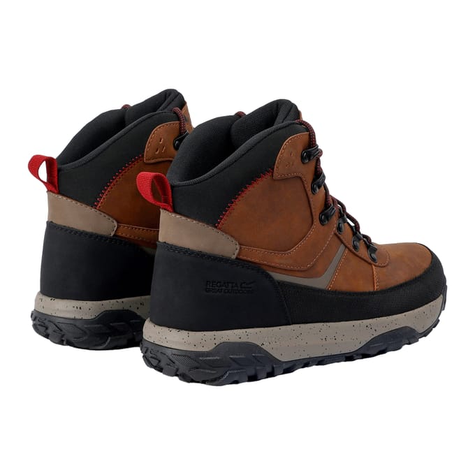 Regatta Herenschoenen Renford (Bruin/Rood)