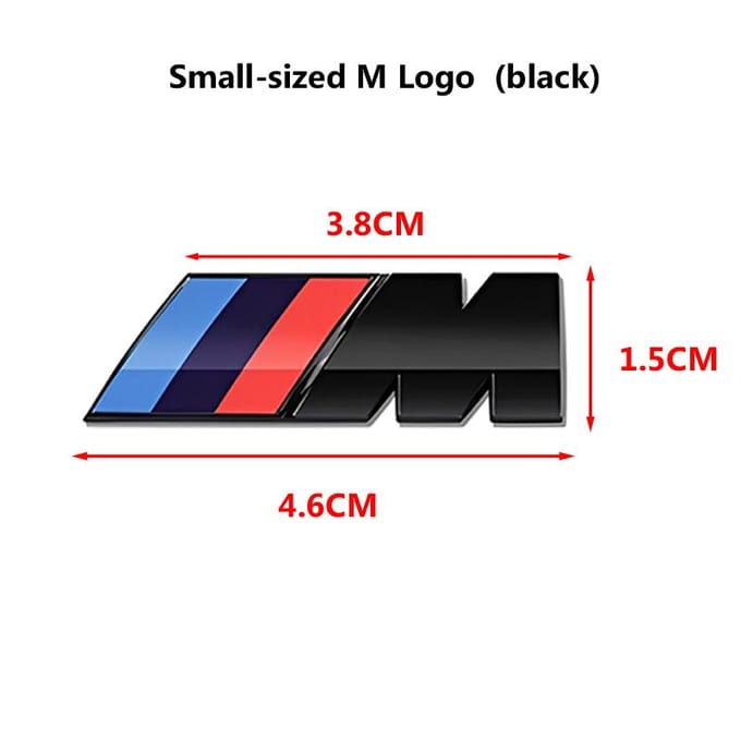 Auto M Logo Spatbord Zijembleem Achterklep Badge Sticker Accessoires Voor BMW E34 E46 E39 E38 E90 E60 E36 F30 F30 F10 E92 E38 E91 paars