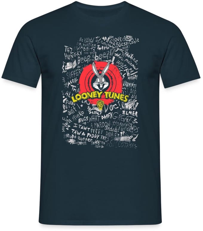 Looney Tunes Scribbles T-Shirt Heren