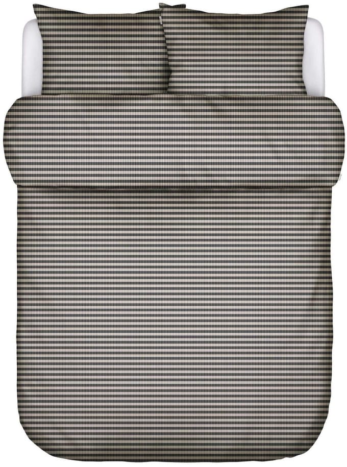 Marc O'Polo Olle Dekbedovertrek New black - Lits-Jumeaux - 240x200/220 cm