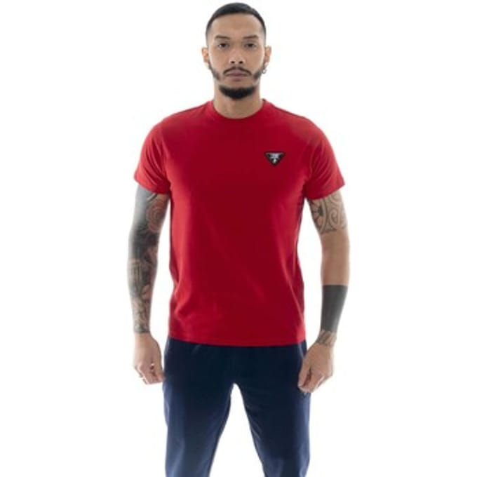 T-shirt Leone 1947 Man Short Sleeves Patch