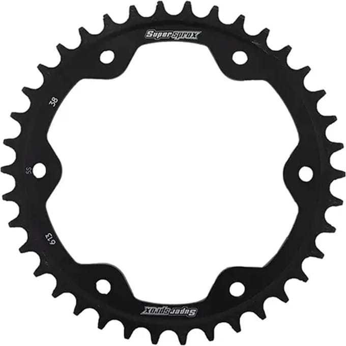 Motorfiets kroon Supersprox RFE-613:38-BLK # 50-29050-38 # 71900-38