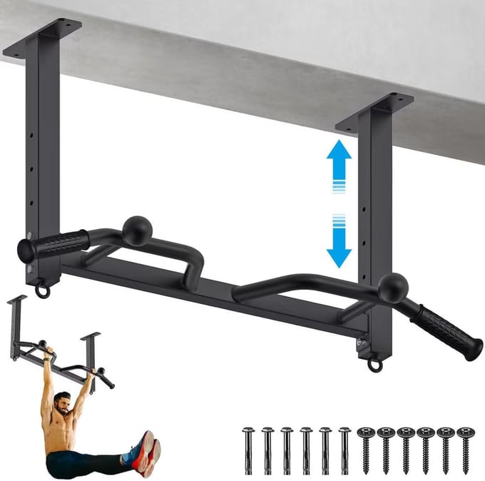 32 inch plafondgemonteerde optrekstang - robuust en multifunctioneel voor thuisfitness
