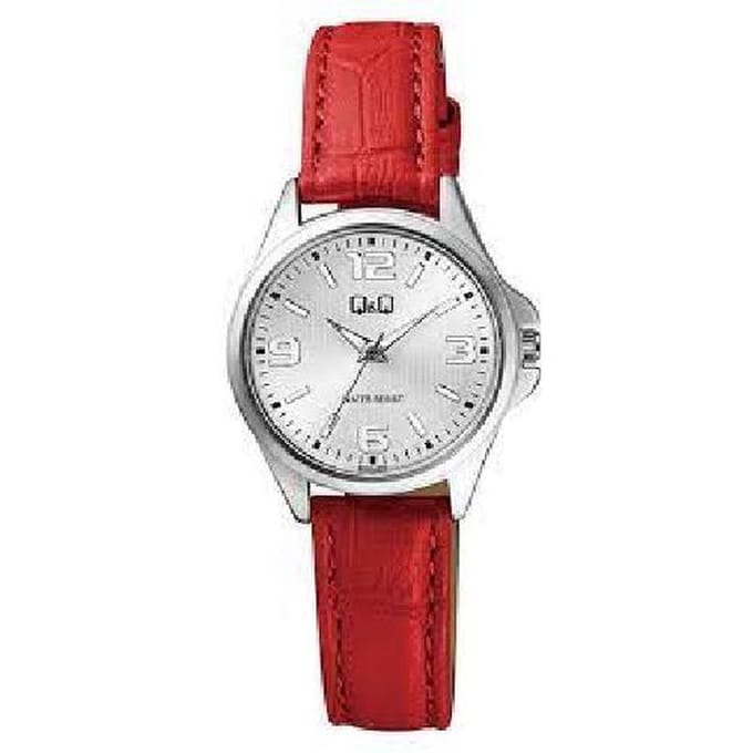 Q&Q bt Citizen - qa07j324y dames horloge - 30 mm - Zilver