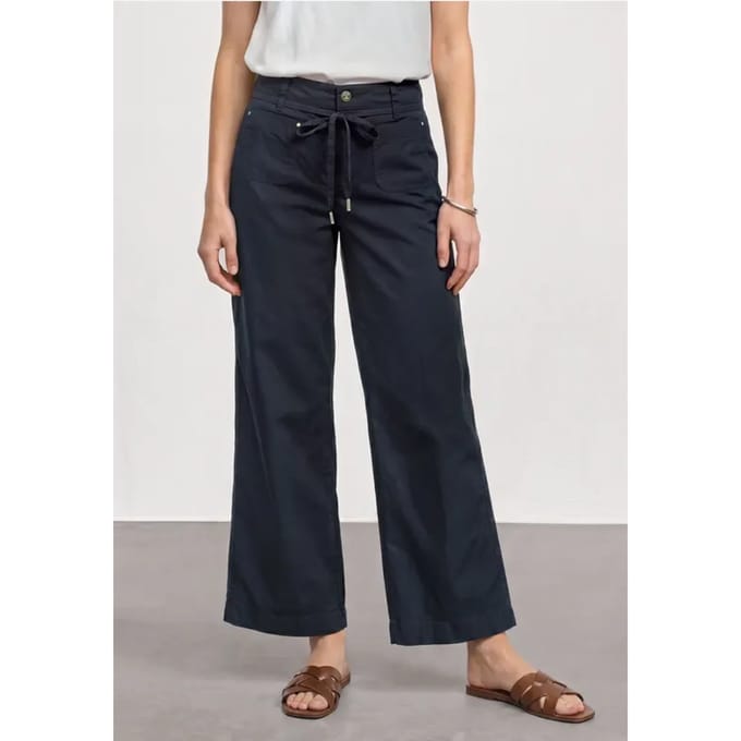 Straight Leg broek in een gewassen look