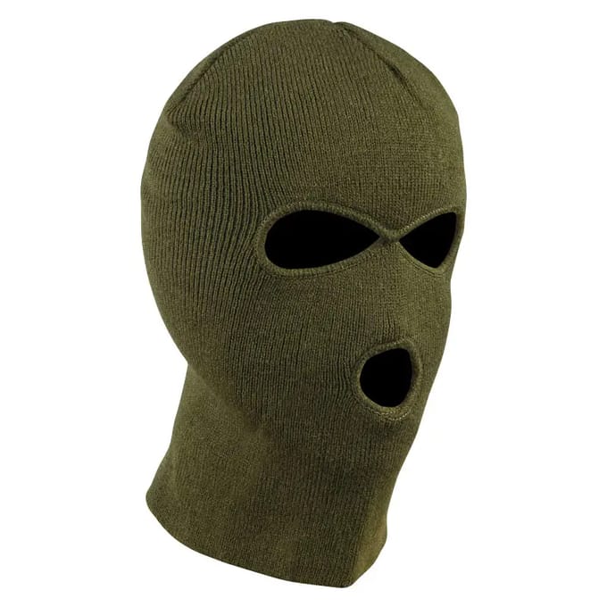 Cagoule met 3 gaten PERCUSSION