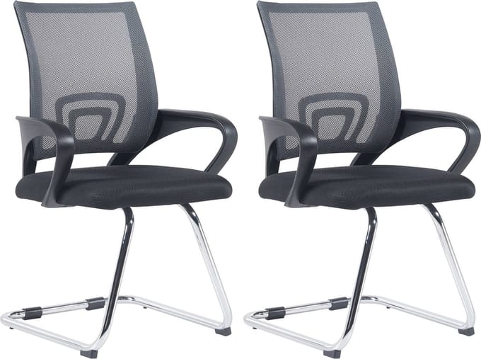 CLP Eureka Set van 2 Stoelen grijs