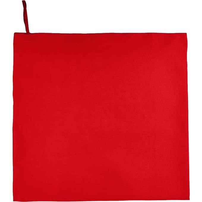 SOLS Atoll 100 Microvezel Handdoek (Rood)